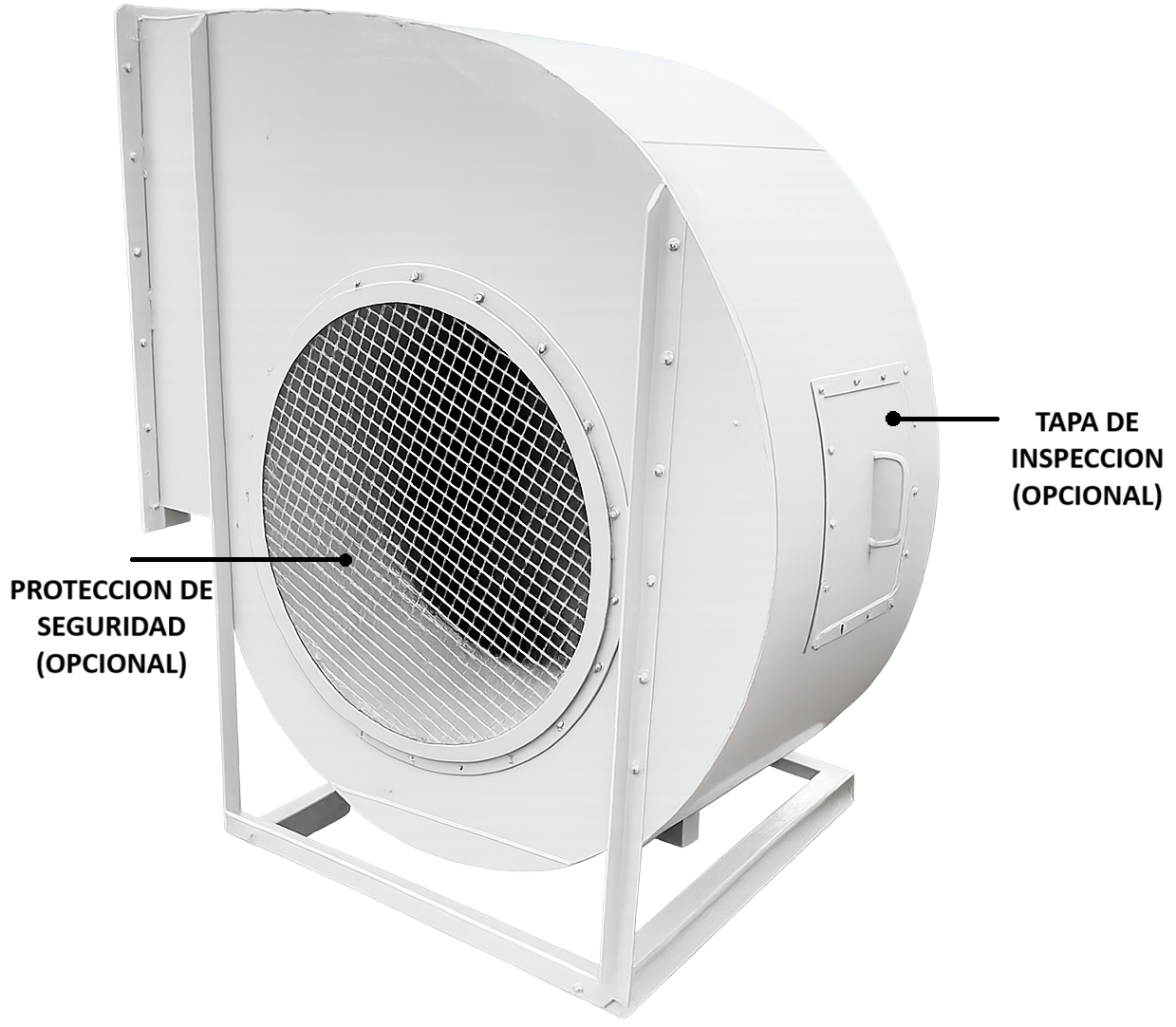 Accesorios ventilador centrífugo